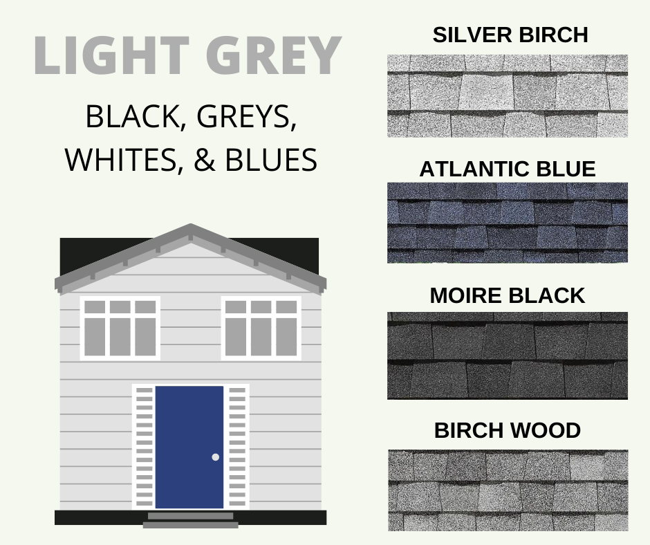 CertainTeed Shingle Colors for Grey Homes