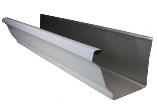 Aluminum gutters