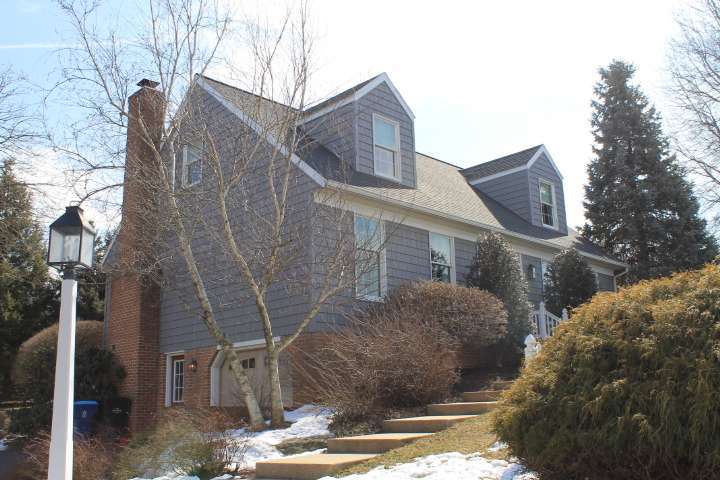 Before new vinyl siding