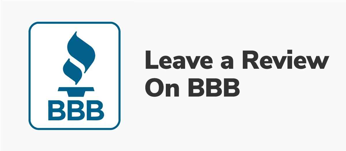 BBBReview Leave us a review on BBB