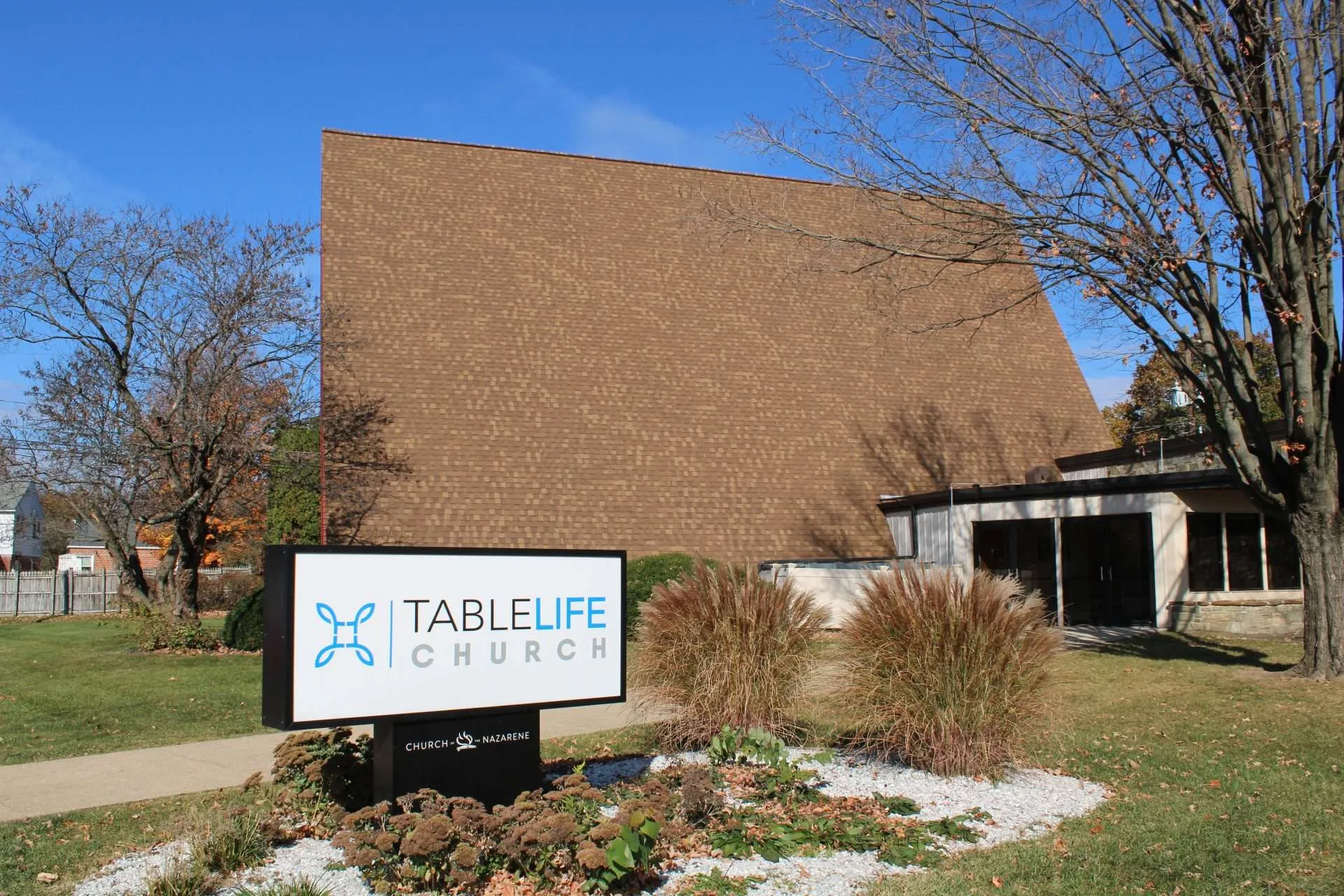 Shingle Roof of Table Life Church