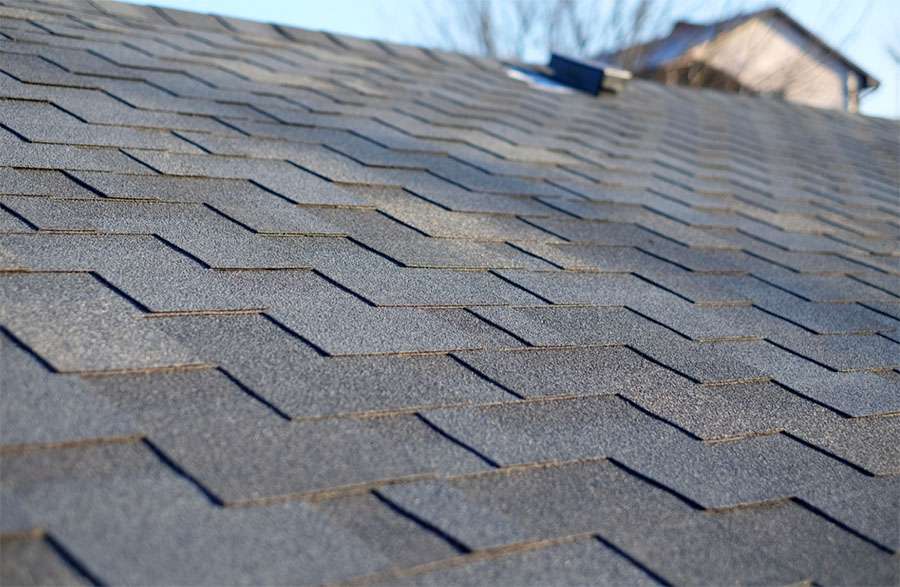 Asphalt Shingles Close up