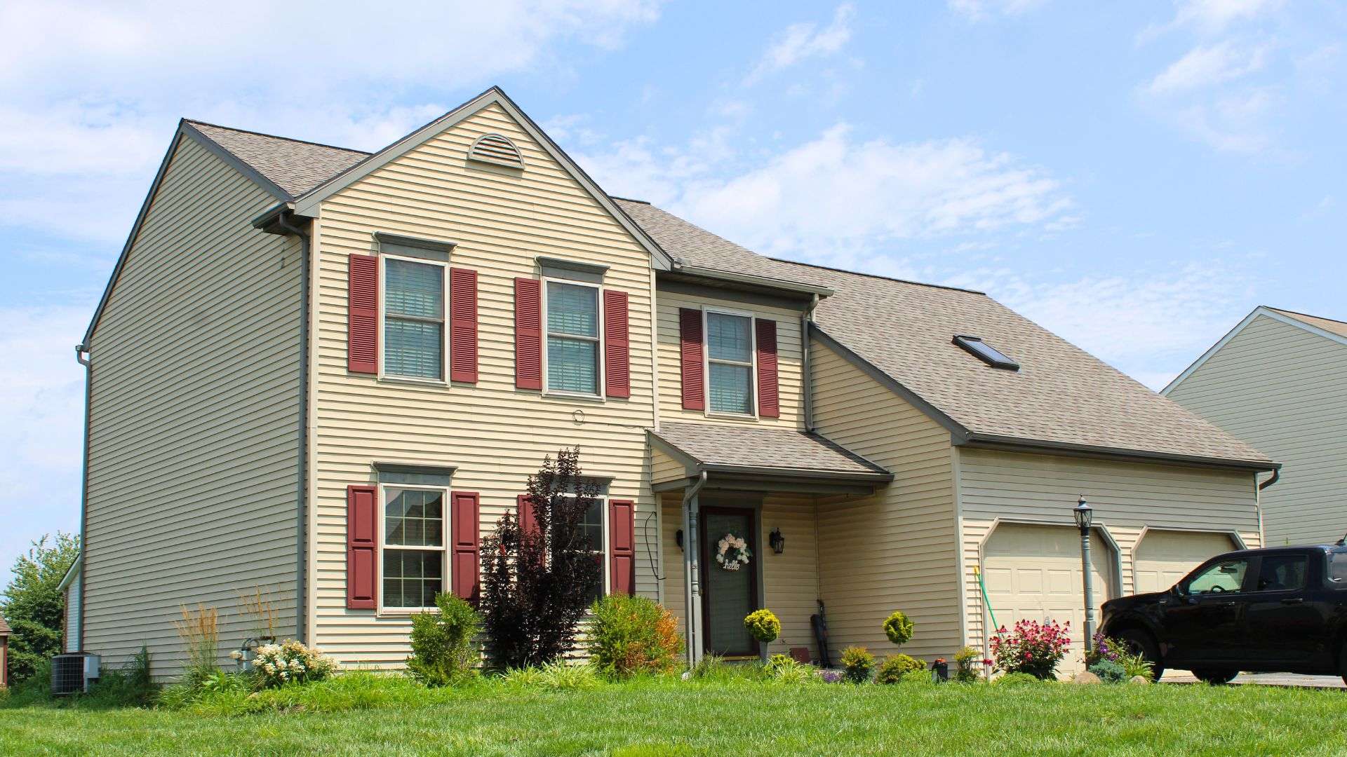 Residential Roof Replacement with Skylight